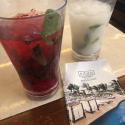 Mojito Lounge Bar - Hibiscus and coconut