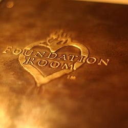 Foundation Room - menu