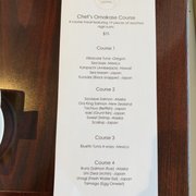 Photo of Shiro's - Seattle, WA, United States. Omakase menu 7/2/21