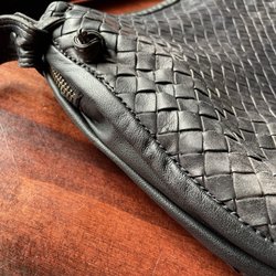 Completely fixed the piping from my Bottega Veneta bag Brian did a beautiful job