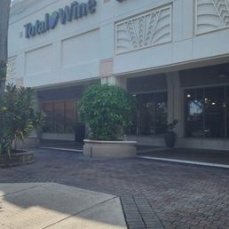 Exterior outside entrance of Total Wine & More - Boca Raton, Florida Exterior outside entrance of Total Wine & More - Boca Raton, Florida