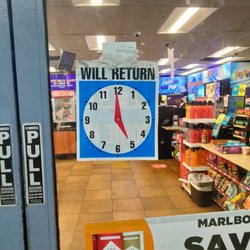 Circle K - They're closed from at least 2am to 5am, not 24 hour at all.
