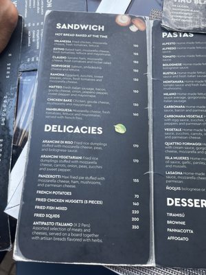 Menu photo 5 Capricci Isla Mujeres, ROO Menu photo 5 Capricci Isla Mujeres, ROO