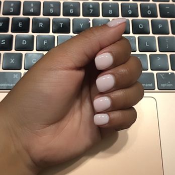 A & Q Nails & Spa - 2 days old, dusty pink dip powder - Nail Salons Near Me - Los Angeles, California A & Q Nails & Spa - 2 days old, dusty pink dip powder - Nail Salons Near Me - Los Angeles, California