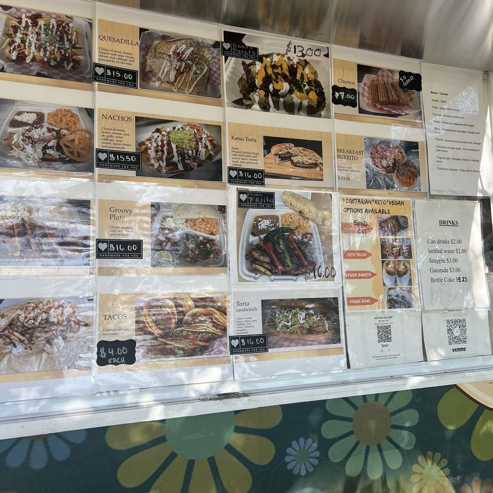 Groovy Gorditas - menu - Food Trucks Near Me Groovy Gorditas - menu - Food Trucks Near Me