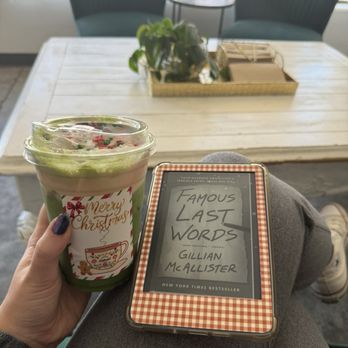 Sunkissed Coffeehouse - rose foam matcha - Coffee & Tea Near Me - Yuma, Arizona