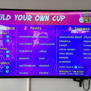 The Crazy Fruit - build your own! - Juice Bars & Smoothies Near Me - San Angelo, Texas The Crazy Fruit - build your own! - Juice Bars & Smoothies Near Me - San Angelo, Texas