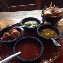 Pancho's Tacos - And of course the salsas.