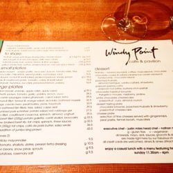 Windy Point Restaurant - Autumn menu