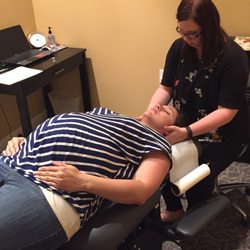 Active Health Chiropractic - Dr. Jabs giving loving care to a mama ready to give birth any day.