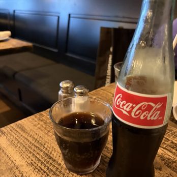 Pizza Antica - Mexican Coke in a chilled glass way better taste them an aluminum can - Pizza Near Me - San Jose, California
