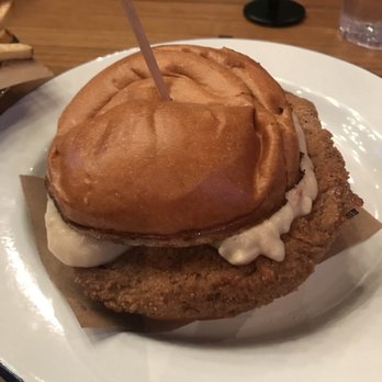 Little Stack Haystack Burgers - Chicken fried burger! - Burgers Near Me - Richardson, Texas