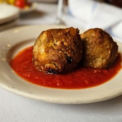 Spano's Ristorante Italiano - Eggplant balls, courtesy of the owner, chef Joe.