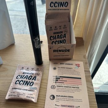 Pump Coffee - Chagaccino (mushroom coffee) - Coffee & Tea Near Me - San Diego, California