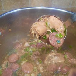 Hebert’s  Cajun Food and BBQ - Chicken and sausage gumbo