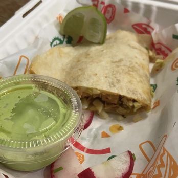 Veekiind - A half eaten Spicy Chicken Quesadilla...lol couldn't wait to eat it! - Food Trucks Near Me - Modesto, California