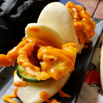 1-800-Lucky - Soft-Shell Crab Baos - Asian Fusion Near Me - Miami, Florida 1-800-Lucky - Soft-Shell Crab Baos - Asian Fusion Near Me - Miami, Florida