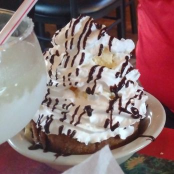Marias Restaurant - Deep Fried Ice Cream Birthday Dessert - Mexican Near Me - Sturgis, Michigan