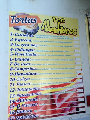 Menu photo 8 Los Alambres Vancouver, WA