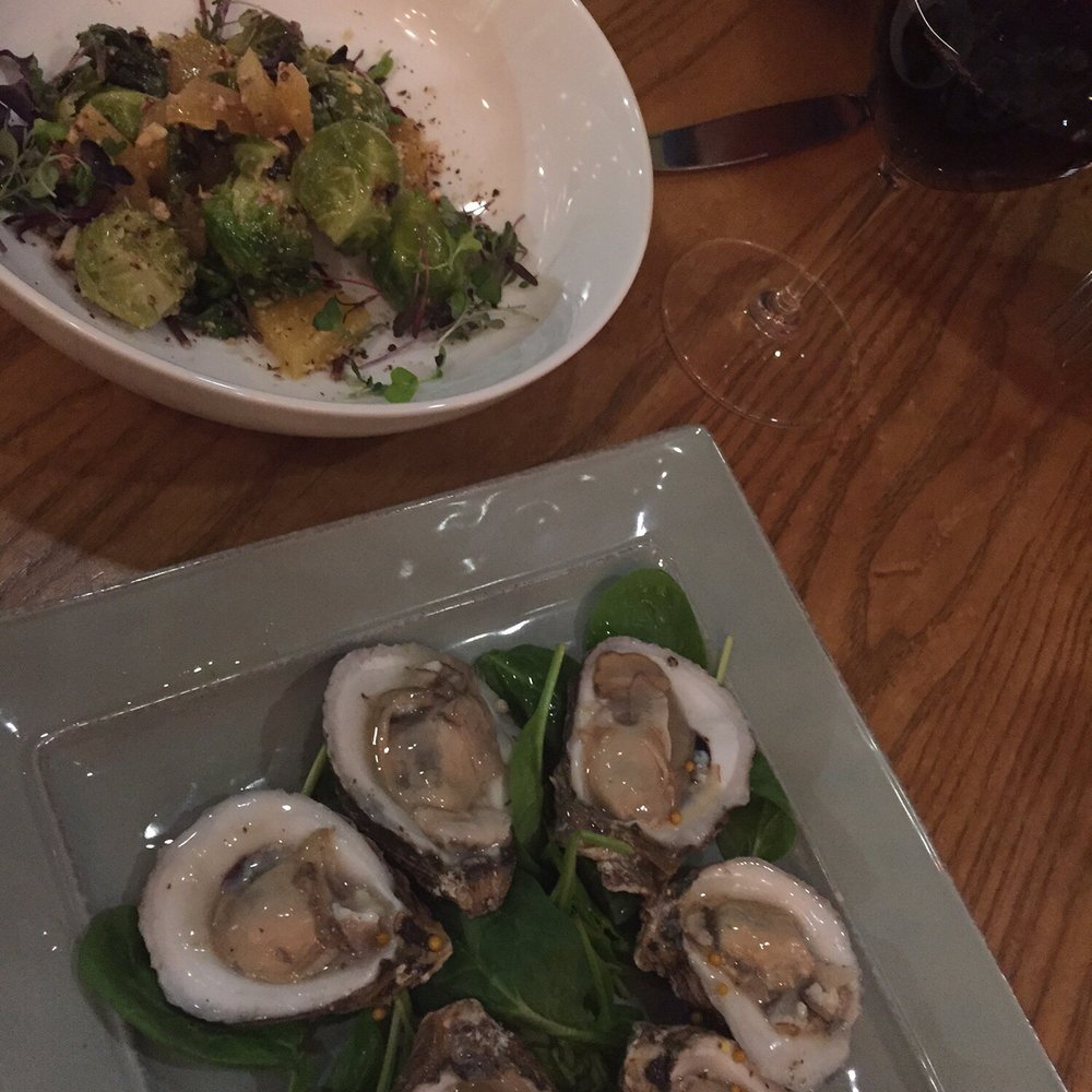 22 Square Restaurant - Oysters and Brussel sprouts - American Near Me - Savannah, Georgia 22 Square Restaurant - Oysters and Brussel sprouts - American Near Me - Savannah, Georgia
