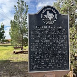 Old Fort Bliss Replica - Historical Information