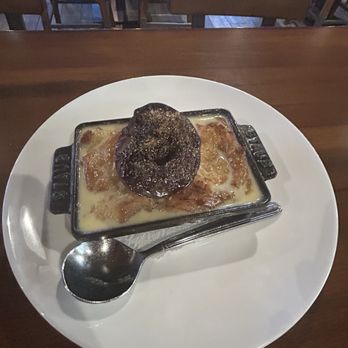 Killen's - Peach Bread Pudding - Southern Near Me - Houston, Texas