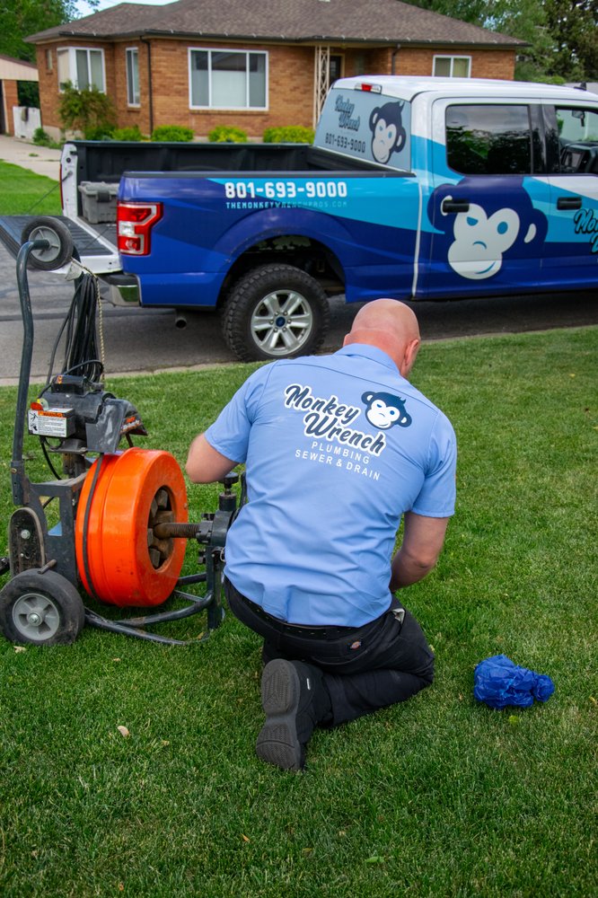 Slide of Monkey Wrench Plumbing, Sewer & Drain