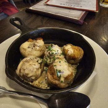 Skull Creek Dockside - Stuffed mushrooms - Seafood Near Me - Hilton Head Island, South Carolina Skull Creek Dockside - Stuffed mushrooms - Seafood Near Me - Hilton Head Island, South Carolina