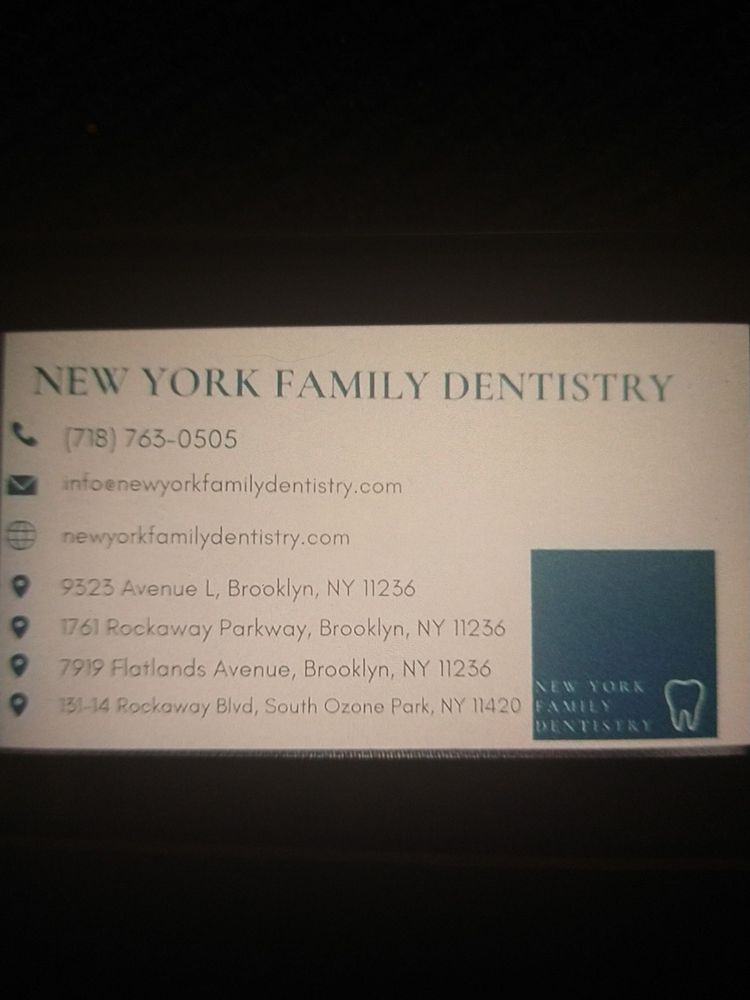 NEW YORK FAMILY DENTISTRY Updated October 2024 7919 Flatlands Ave