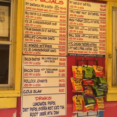 Menu photo 2 Charcoal Style White Marsh, MD