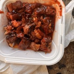 Speed Queen Bar-B-Q - It was mostly fat they need to shit this place down!!! Scamming people out of their hard earned money