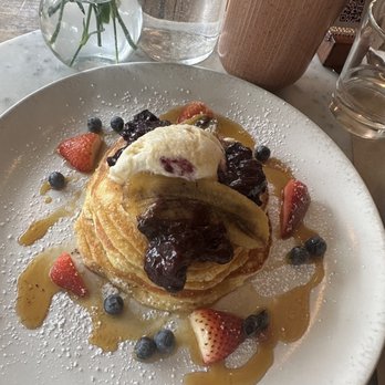 Evelina - Lemon & Ricotta Pancakes - Italian Near Me - Brooklyn, New York