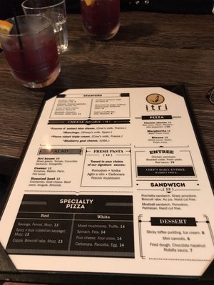 Menu photo 4 Itri Wood Fired Pizza Bar Bristol, PA