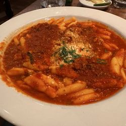 Ruggeros - Heavenly homemade cavatelli in a Bolognese marinara sauce.