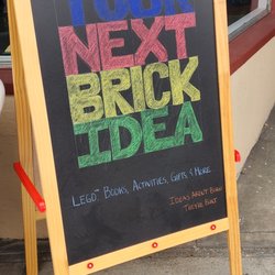 Your Next Brick Idea - Front door sign of business