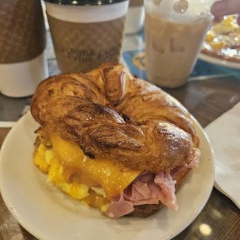 Crema & Vine - Ham, egg, & cheese croissant - Wine Bars Near Me - Danville, Virginia Crema & Vine - Ham, egg, & cheese croissant - Wine Bars Near Me - Danville, Virginia