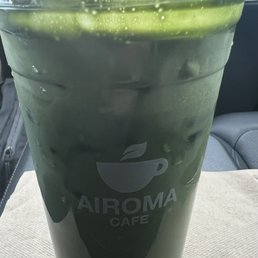 Double matcha latte Double matcha latte