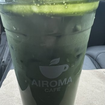 Airoma Cafe - Double matcha latte - Coffee & Tea Near Me - Fountain Valley, California Airoma Cafe - Double matcha latte - Coffee & Tea Near Me - Fountain Valley, California