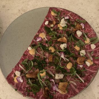 Botanist - Beef carpaccio - Canadian (New) Near Me - Vancouver, British Columbia