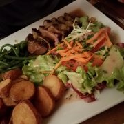 Photo of Le Jardin d'en Face - Paris, France. Grilled duck breast with potatoes