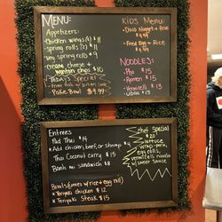Nana’s Asian Bistro - Menu and daily specials