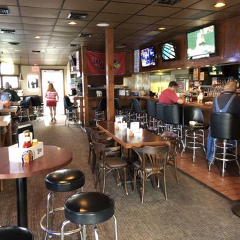 Kicks Bar & Grill - people sitting at the bar - Bars Near Me - Towanda, Illinois