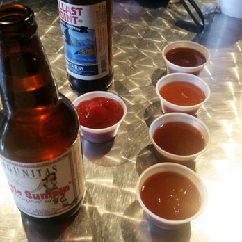Bombers BBQ - sauce and drinks - Barbeque Near Me - Munster, Indiana