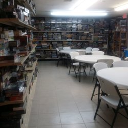Tons of boardgames and cards