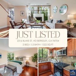 The Cal Agents - Just Listed in Berkeley at $998,000!
