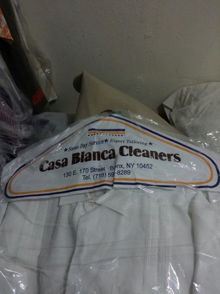 CASA BLANCA CLEANERS 130 E 170th St, Bronx, NY Yelp