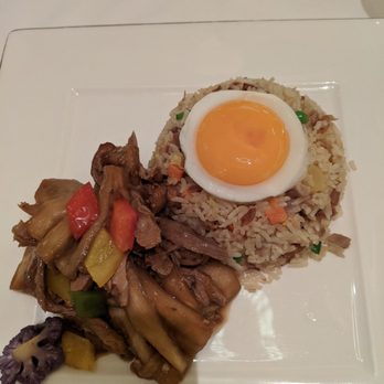 Wing Lei - Eggplants and fried rice with duck egg - Chinese Near Me - Las Vegas, Nevada