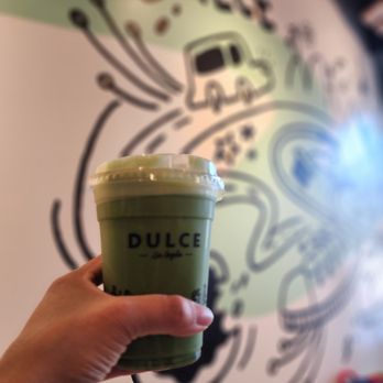 Dulce - Matcha latte - sweeten, very delicious and perfect sweetness - Coffee & Tea Near Me - Los Angeles, California Dulce - Matcha latte - sweeten, very delicious and perfect sweetness - Coffee & Tea Near Me - Los Angeles, California