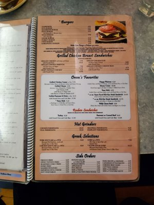 Menu photo 1 Orem's Diner Wilton, CT