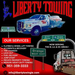 Liberty Towing - Services We Offer !